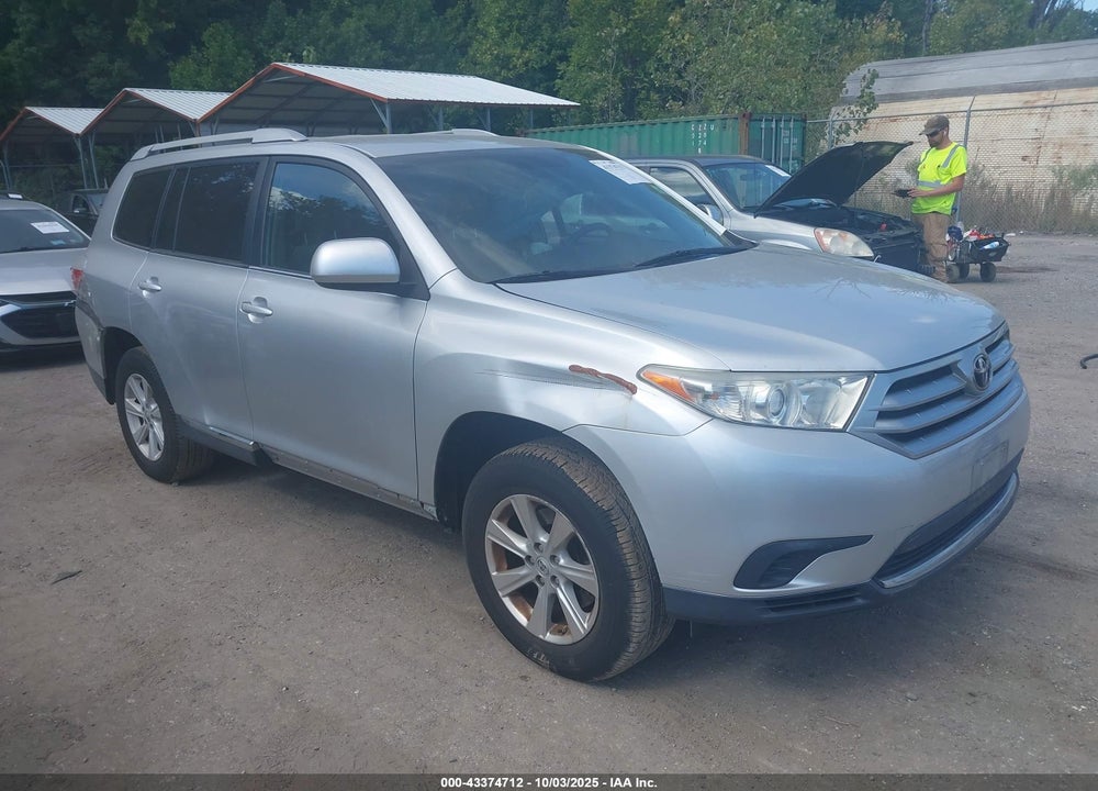 2013 TOYOTA HIGHLANDER BASE V6 VIN: 5TDZK3EH7DS114498