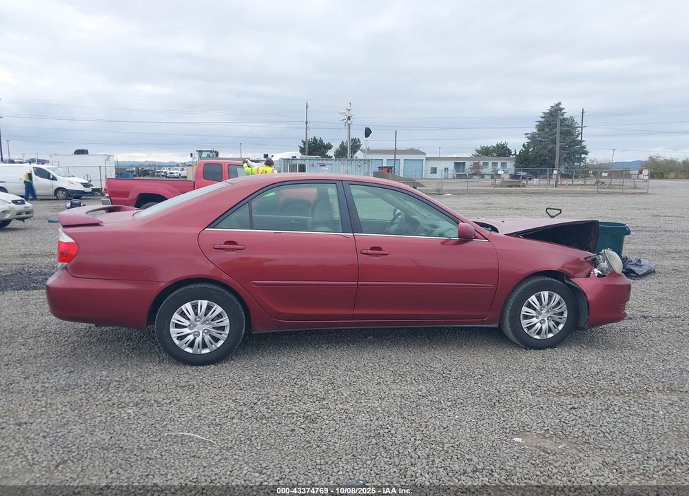 2005 TOYOTA CAMRY LE VIN: 4T1BE32K25U076731