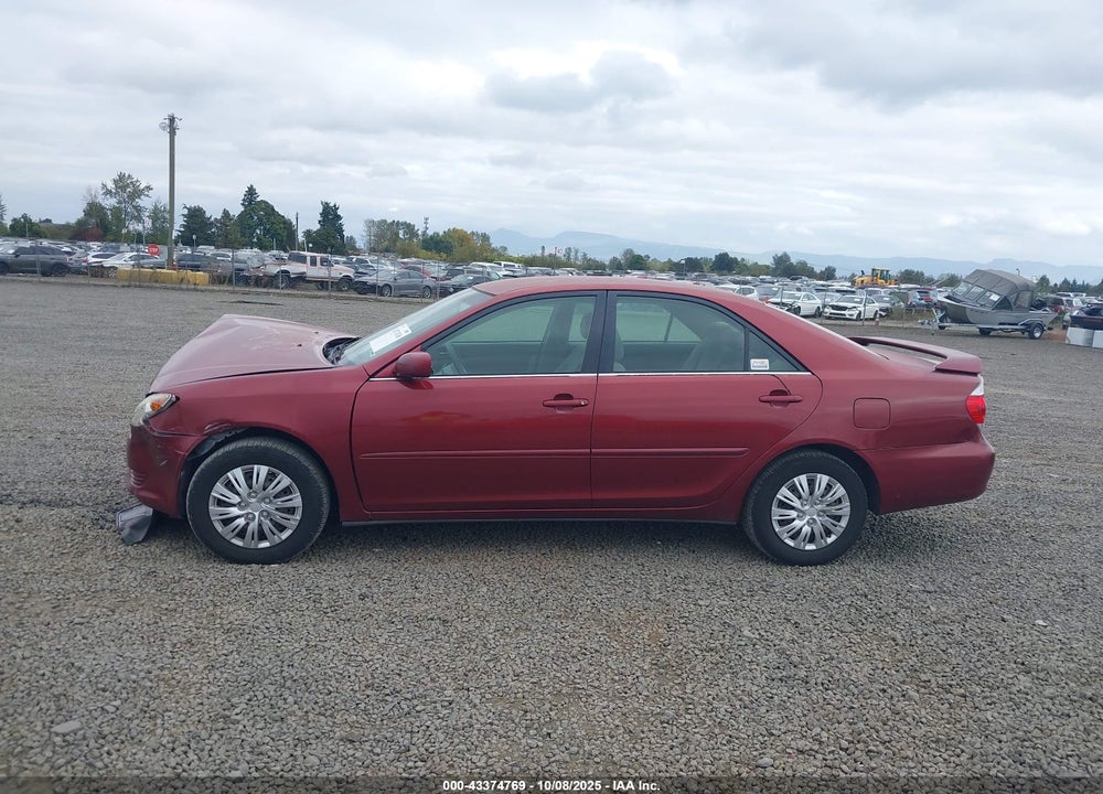 2005 TOYOTA CAMRY LE VIN: 4T1BE32K25U076731