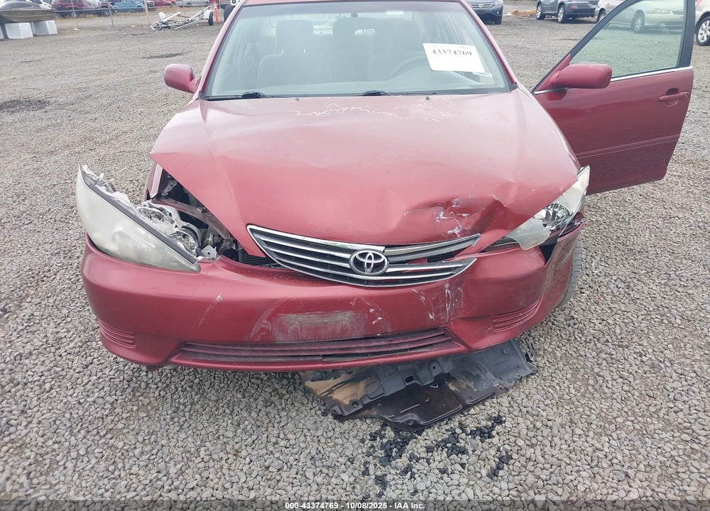 2005 TOYOTA CAMRY LE VIN: 4T1BE32K25U076731