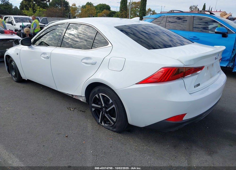 2017 LEXUS IS 200T VIN: JTHBA1D25H5056911