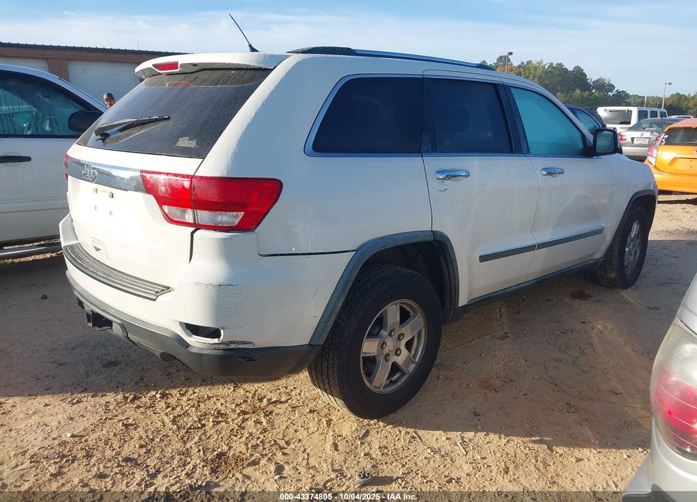2011 JEEP GRAND CHEROKEE LAREDO VIN: 1J4RR4GGXBC563091