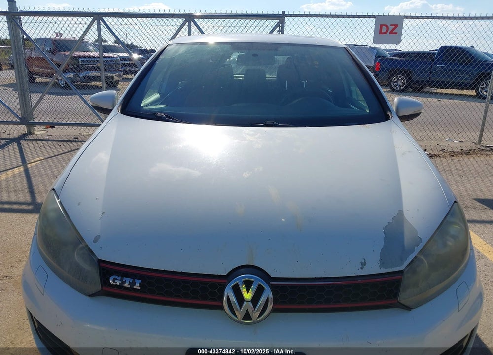 2011 VOLKSWAGEN GTI VIN: WVWHD7AJ2BW151056