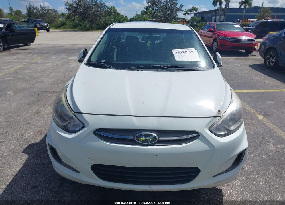 2016 HYUNDAI ACCENT VIN: KMHCT4AEXGU058122