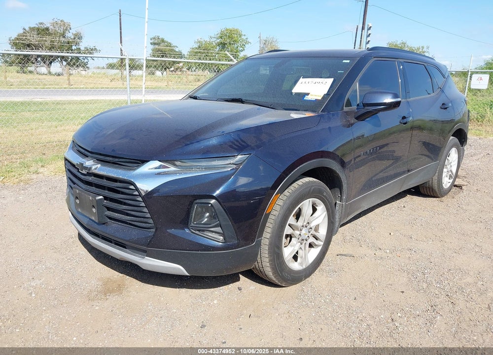 2020 CHEVROLET BLAZER FWD 1LT VIN: 3GNKBBRA1LS553044
