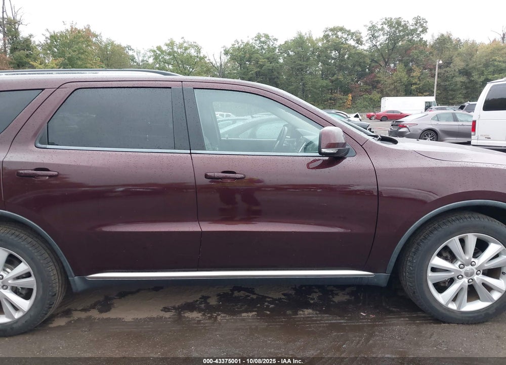2012 DODGE DURANGO VIN: 1C4RDJDG4CC308803