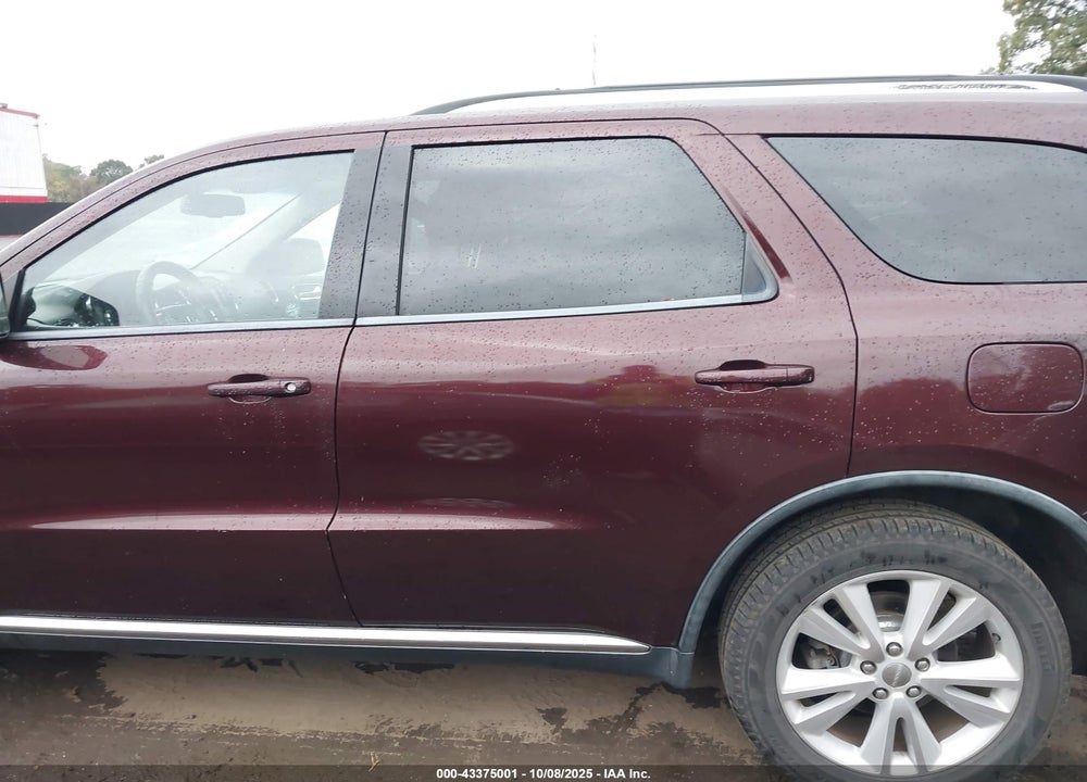 2012 DODGE DURANGO VIN: 1C4RDJDG4CC308803