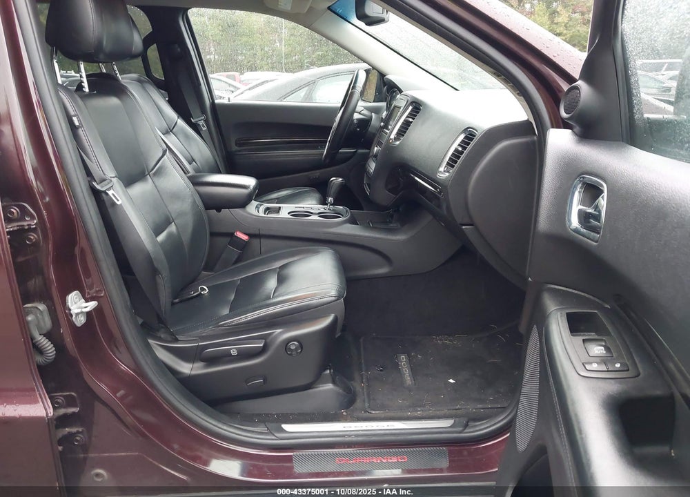 2012 DODGE DURANGO VIN: 1C4RDJDG4CC308803