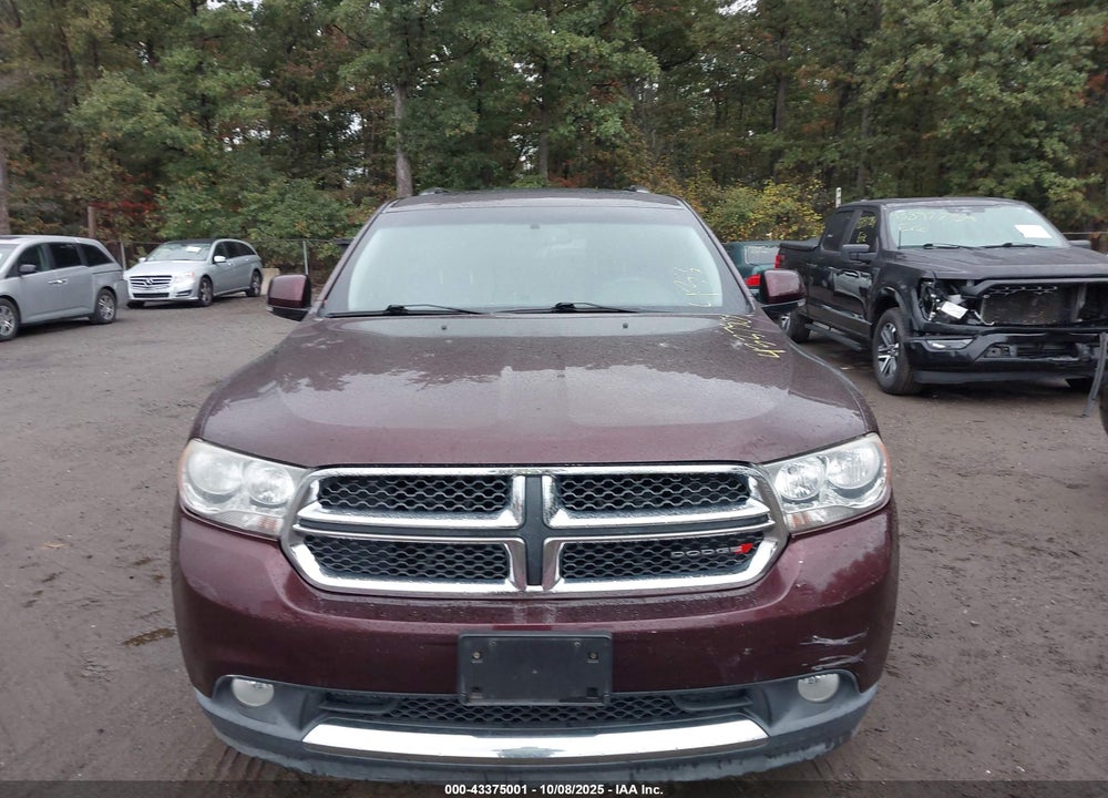 2012 DODGE DURANGO VIN: 1C4RDJDG4CC308803