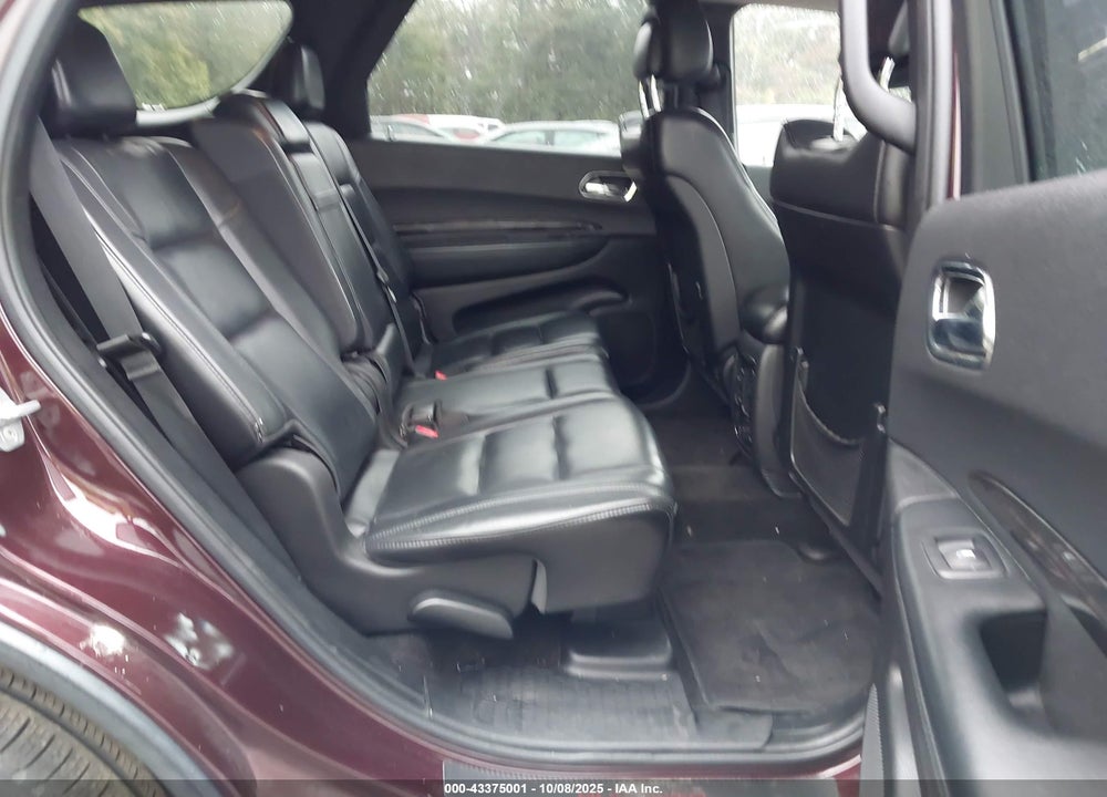 2012 DODGE DURANGO VIN: 1C4RDJDG4CC308803