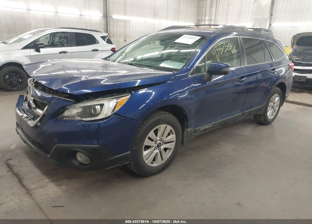2016 SUBARU OUTBACK VIN: 4S4BSBFC0G3249709