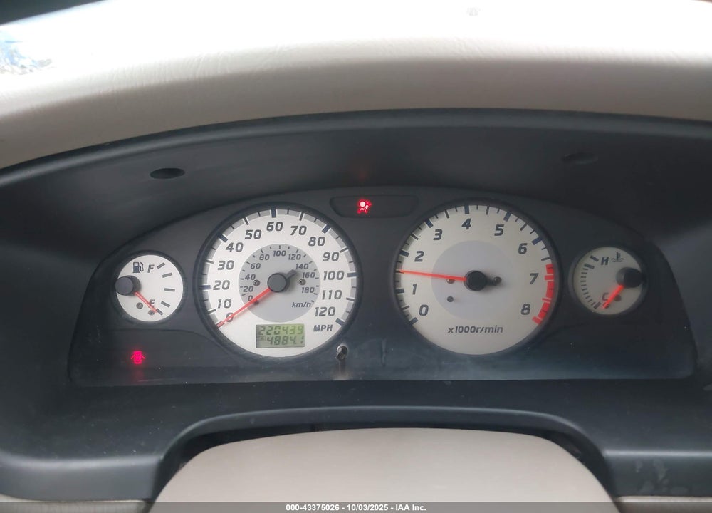2001 NISSAN PATHFINDER SE VIN: JN8DR07Y51W501147