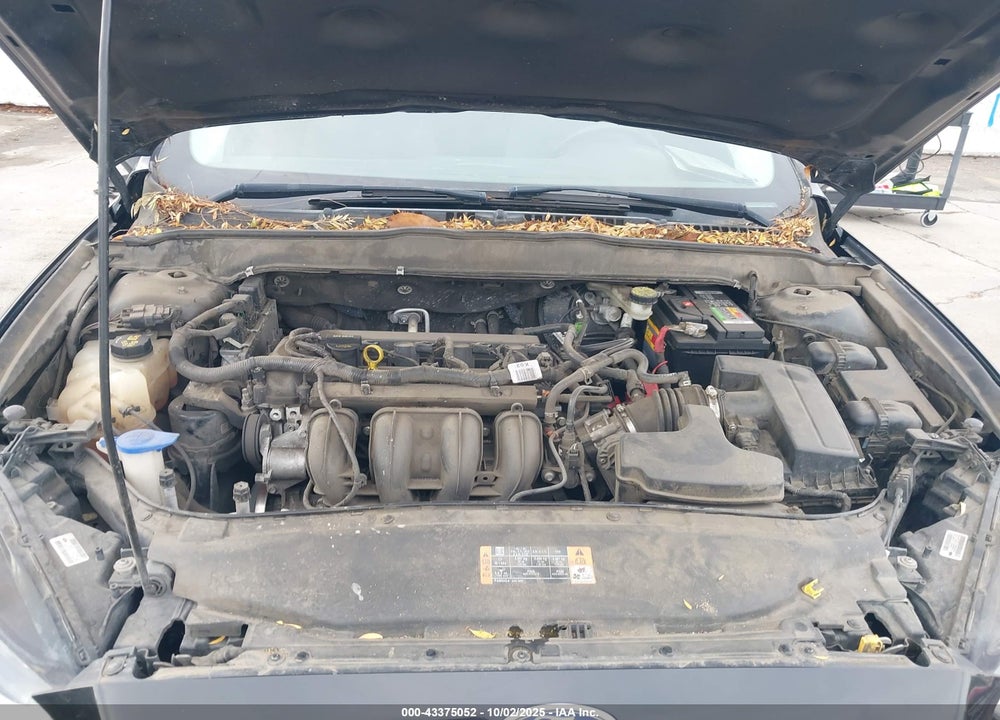 2015 FORD FUSION S VIN: 3FA6P0G7XFR129421