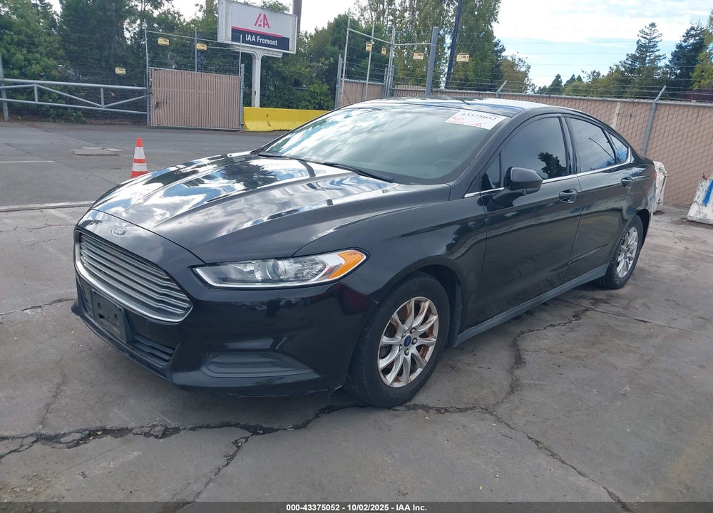 2015 FORD FUSION S VIN: 3FA6P0G7XFR129421