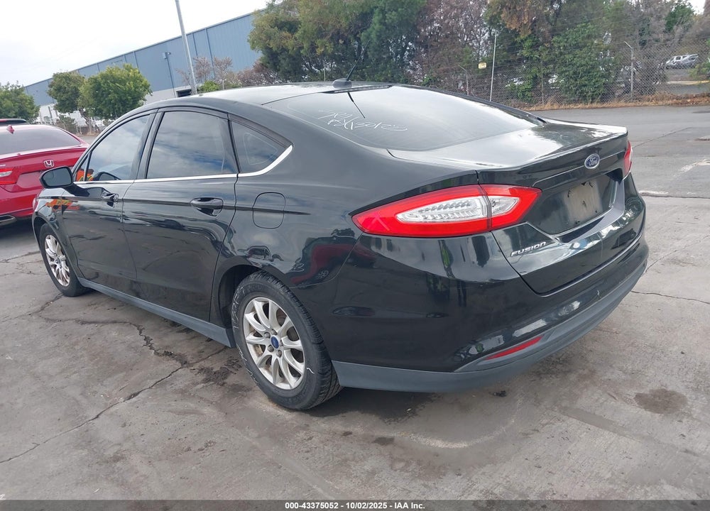 2015 FORD FUSION S VIN: 3FA6P0G7XFR129421