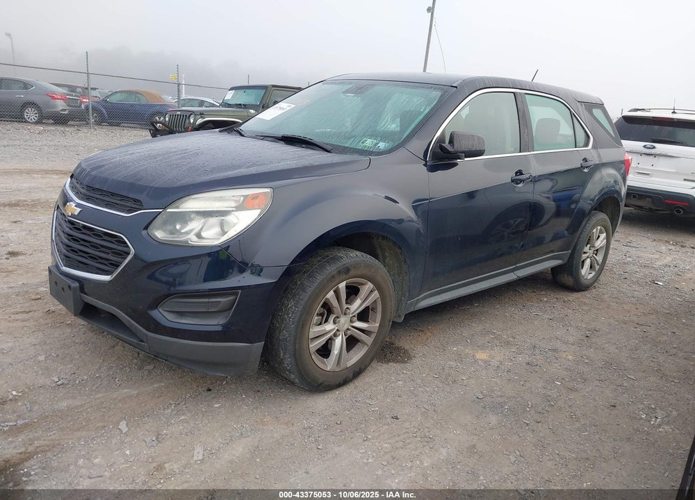 2016 CHEVROLET EQUINOX VIN: 2GNFLEEK2G6359755