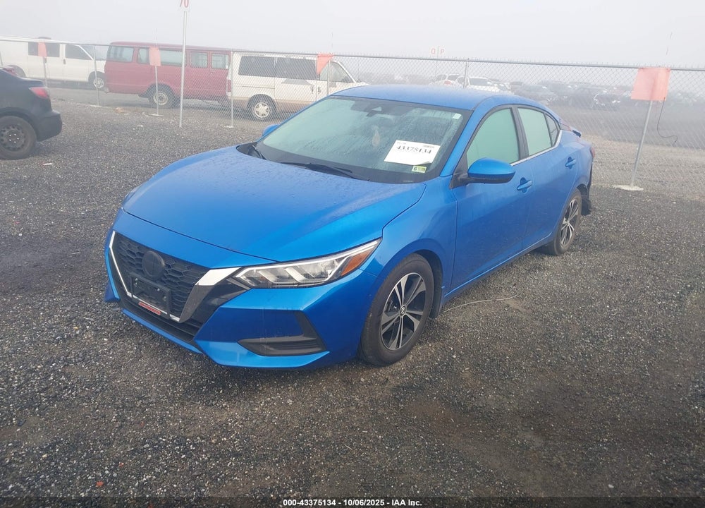 2022 NISSAN SENTRA SV XTRONIC CVT VIN: 3N1AB8CV8NY270131
