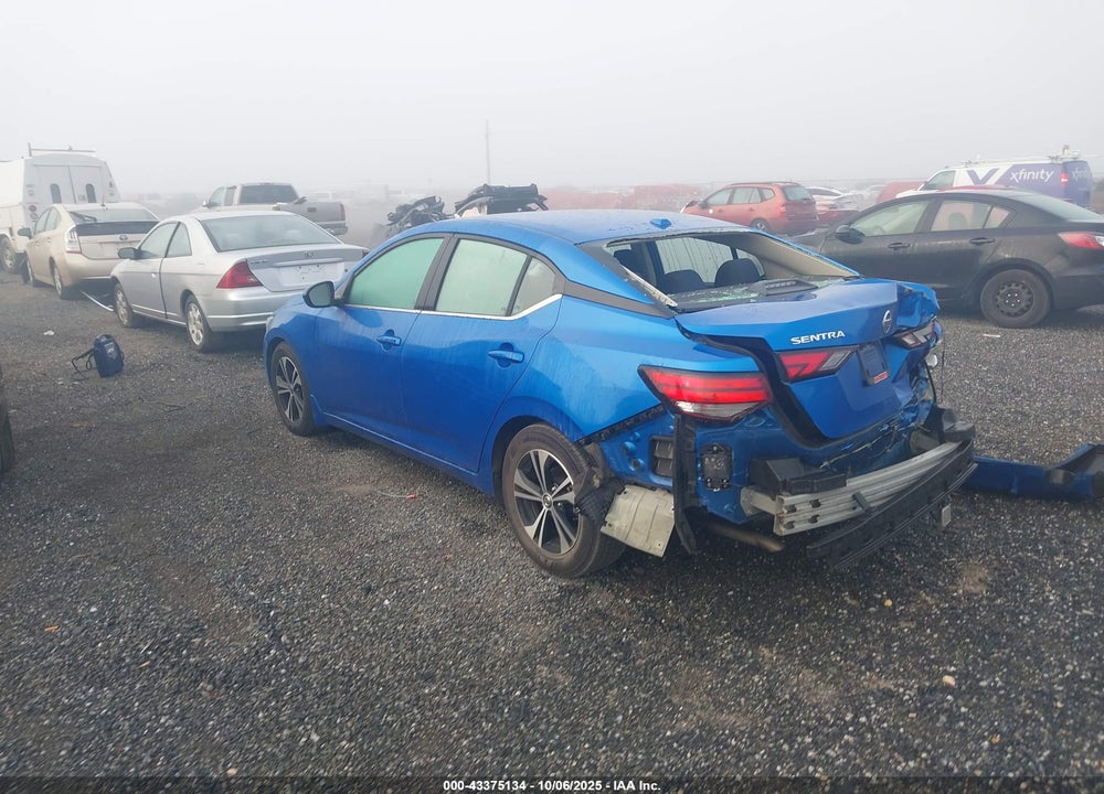 2022 NISSAN SENTRA SV XTRONIC CVT VIN: 3N1AB8CV8NY270131