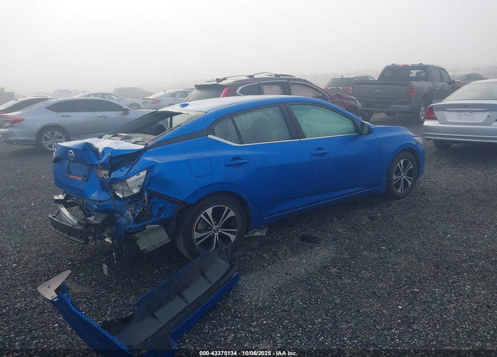 2022 NISSAN SENTRA SV XTRONIC CVT VIN: 3N1AB8CV8NY270131
