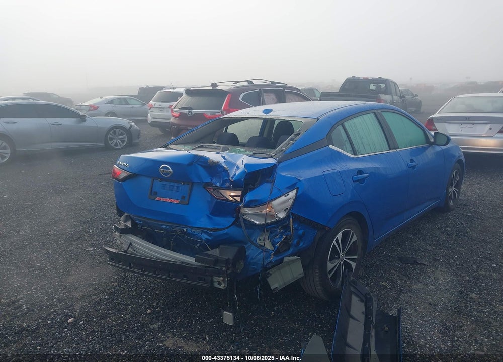 2022 NISSAN SENTRA SV XTRONIC CVT VIN: 3N1AB8CV8NY270131