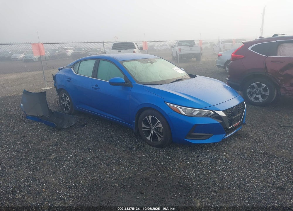 2022 NISSAN SENTRA SV XTRONIC CVT VIN: 3N1AB8CV8NY270131