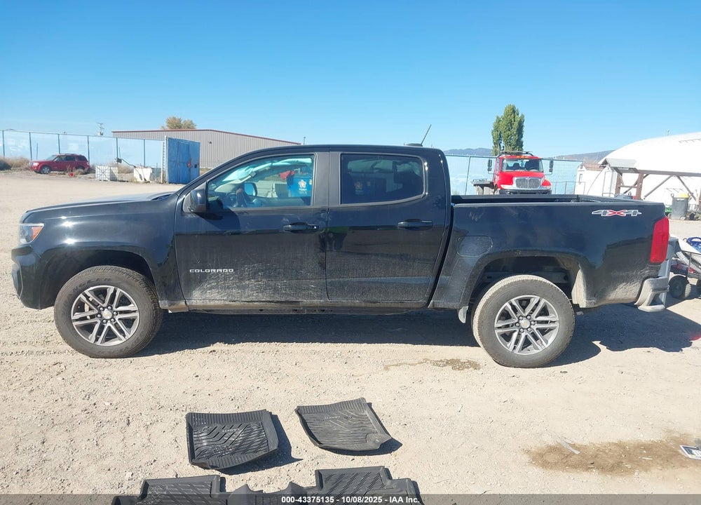 2022 CHEVROLET COLORADO 4WD  LONG BOX WT/4WD  SHORT BOX WT VIN: 1GCGTBEN8N1226293