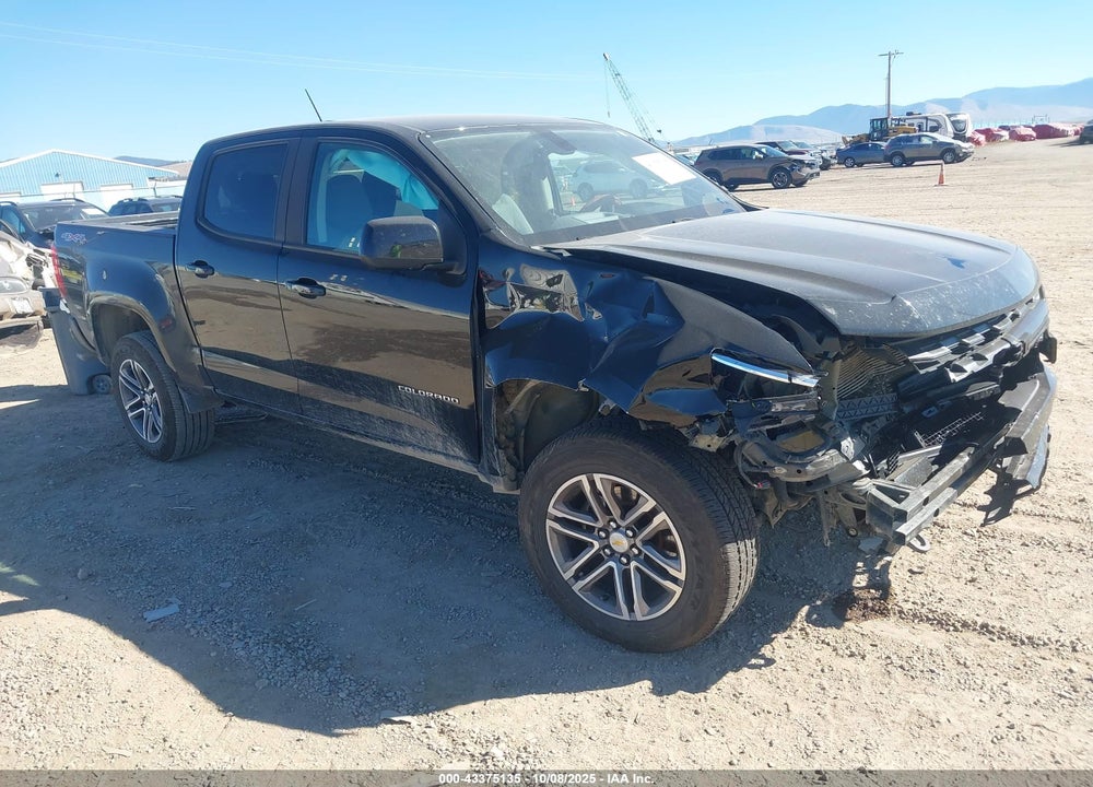 2022 CHEVROLET COLORADO 4WD  LONG BOX WT/4WD  SHORT BOX WT VIN: 1GCGTBEN8N1226293