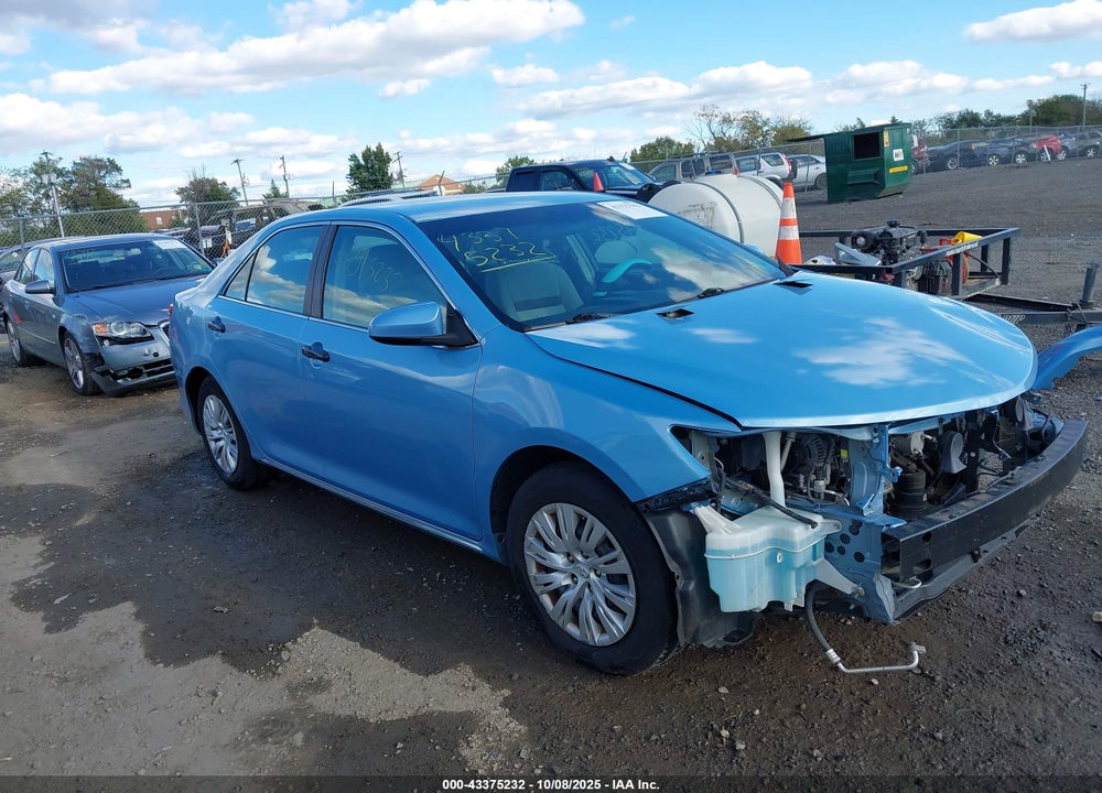 2012 TOYOTA CAMRY LE VIN: 4T4BF1FK1CR262873