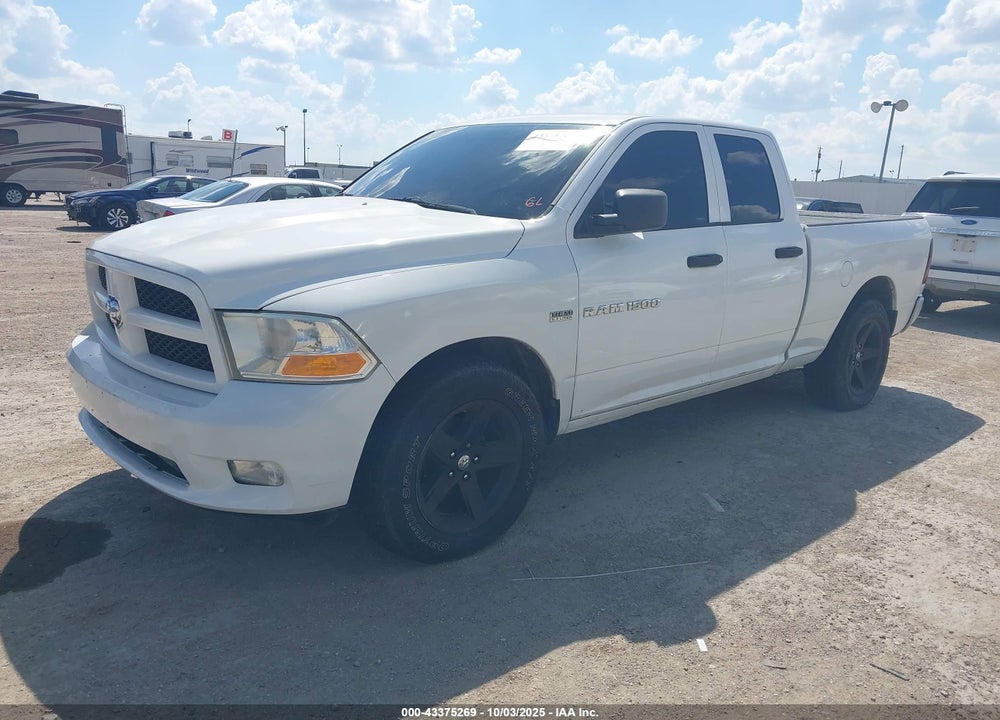 2012 RAM 1500 VIN: 1C6RD7FT4CS261024