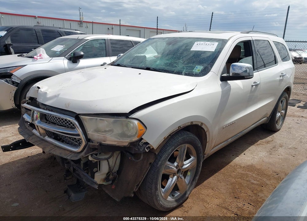 2011 DODGE DURANGO CITADEL VIN: 1D4SD5GT4BC711778