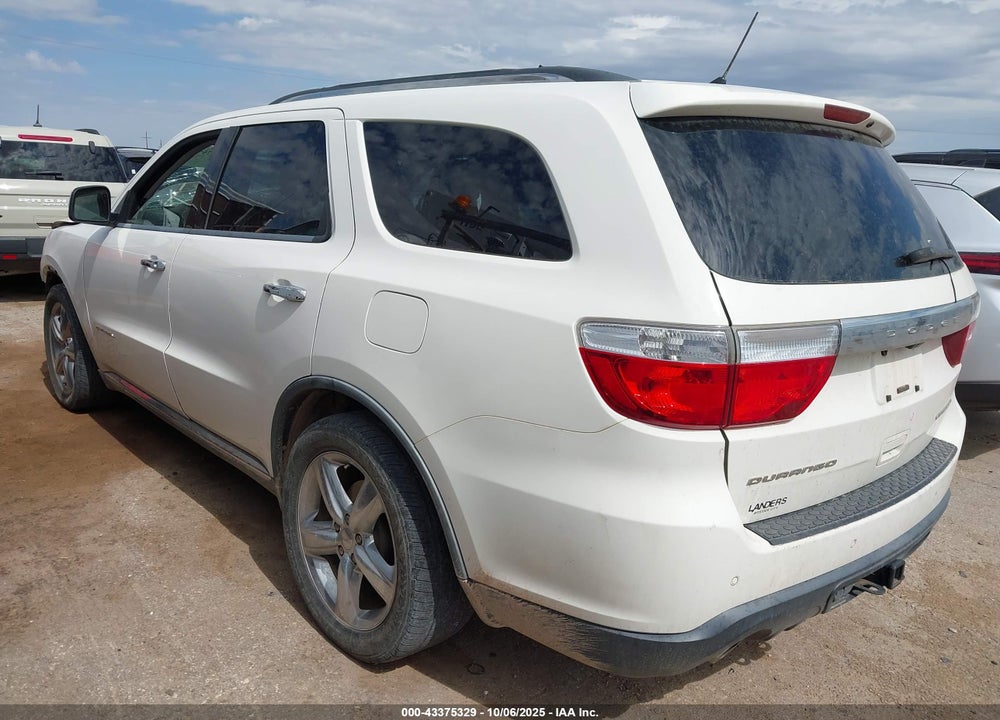 2011 DODGE DURANGO CITADEL VIN: 1D4SD5GT4BC711778