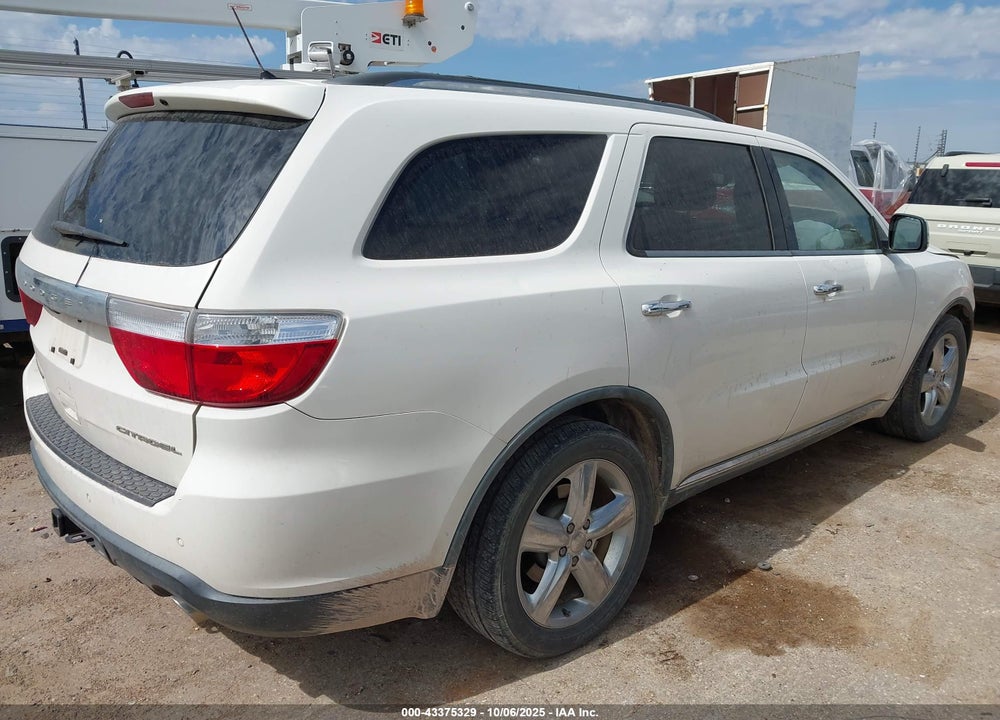 2011 DODGE DURANGO CITADEL VIN: 1D4SD5GT4BC711778
