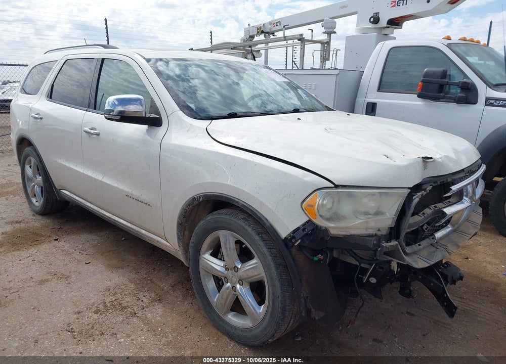 2011 DODGE DURANGO CITADEL VIN: 1D4SD5GT4BC711778