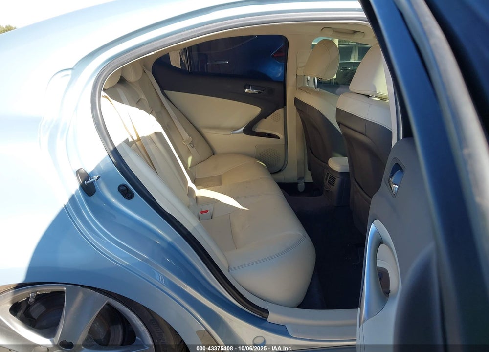 2013 LEXUS IS 250 VIN: JTHBF5C28D5185357