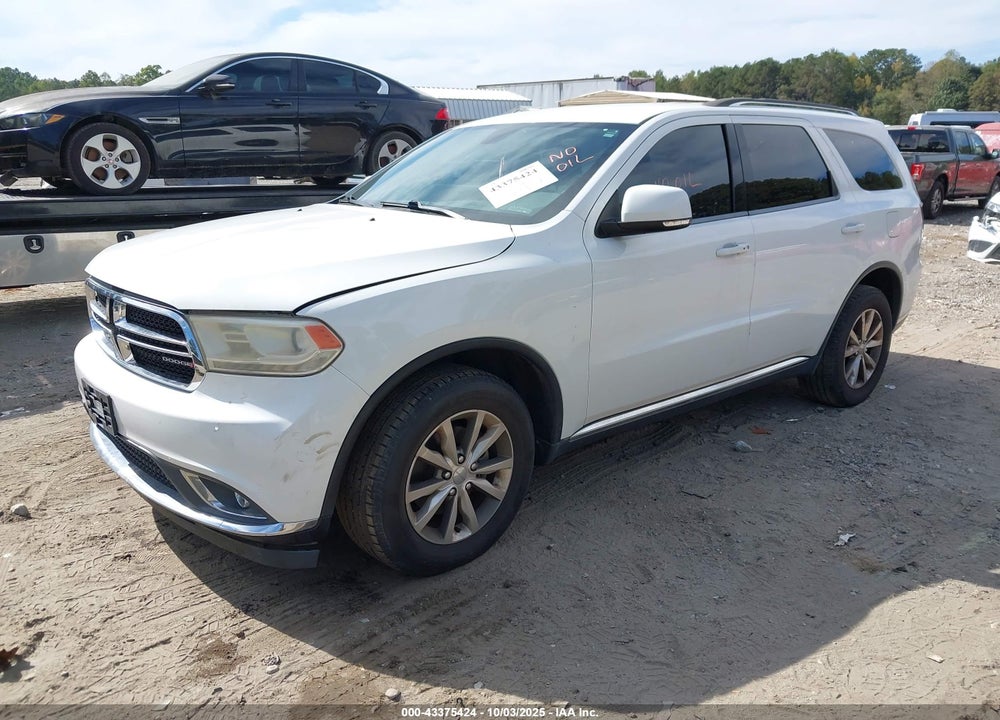 2015 DODGE DURANGO LIMITED VIN: 1C4RDJDG7FC246110