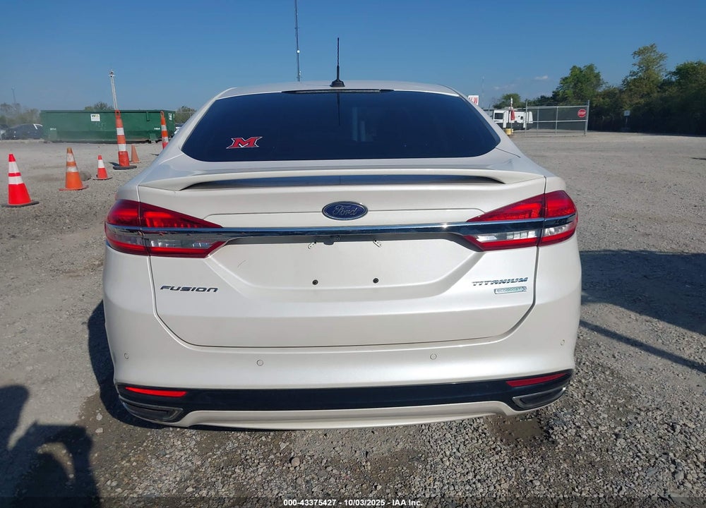 2017 FORD FUSION VIN: 3FA6P0K99HR231577