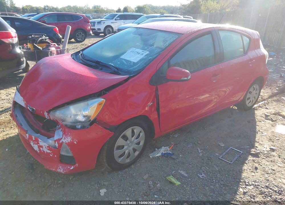 2012 TOYOTA PRIUS C VIN: JTDKDTB3XC1020342