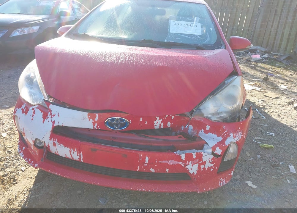 2012 TOYOTA PRIUS C VIN: JTDKDTB3XC1020342
