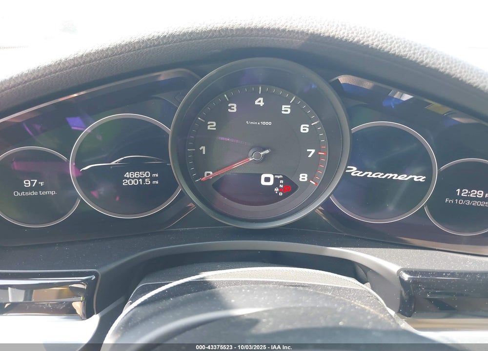2018 PORSCHE PANAMERA 4 VIN: WP0AA2A74JL101924