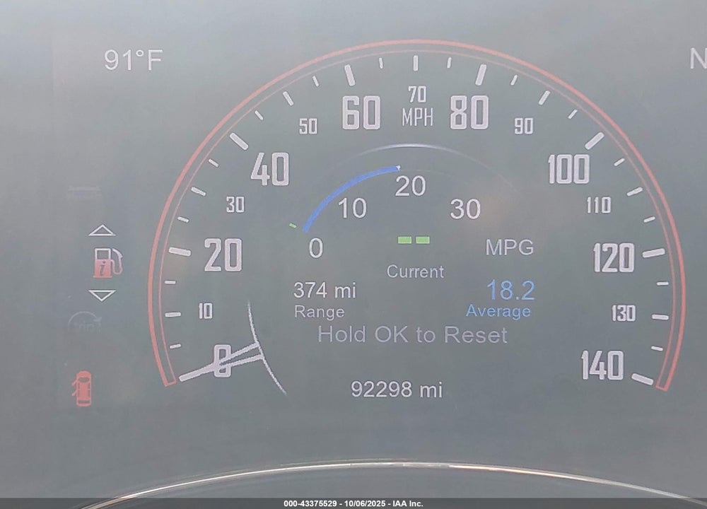 2014 DODGE DURANGO VIN: 1C4RDHAG9EC976080