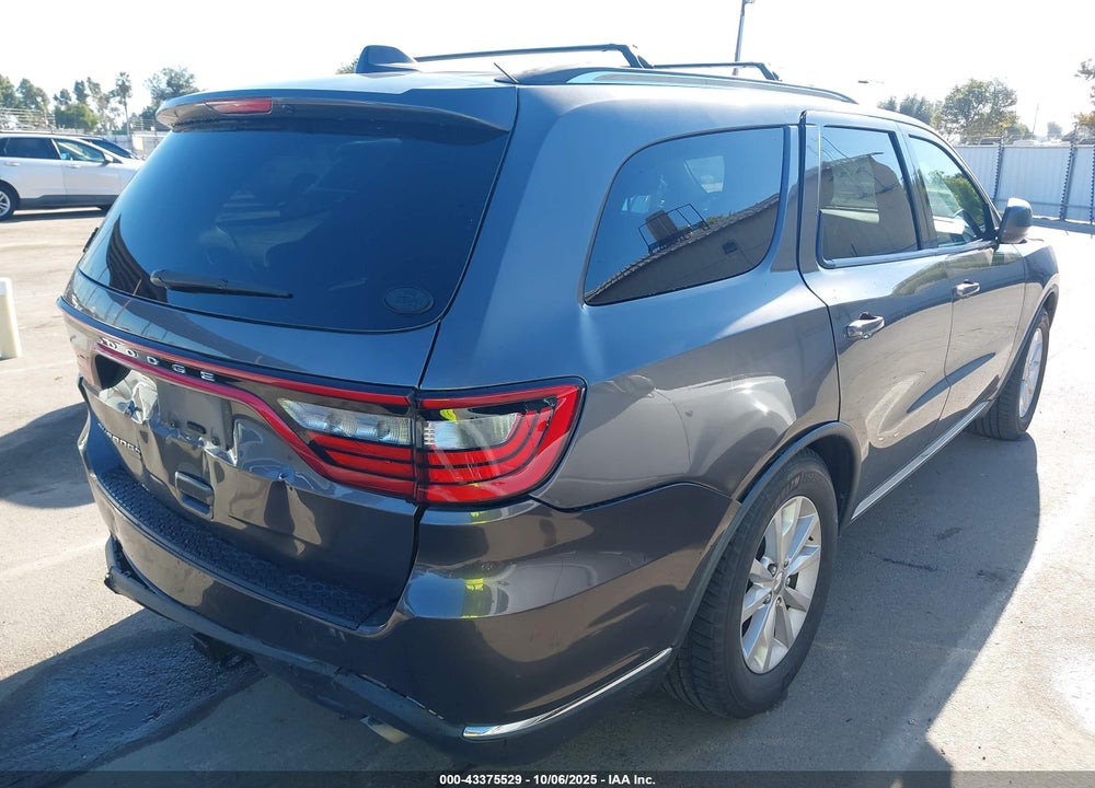 2014 DODGE DURANGO VIN: 1C4RDHAG9EC976080