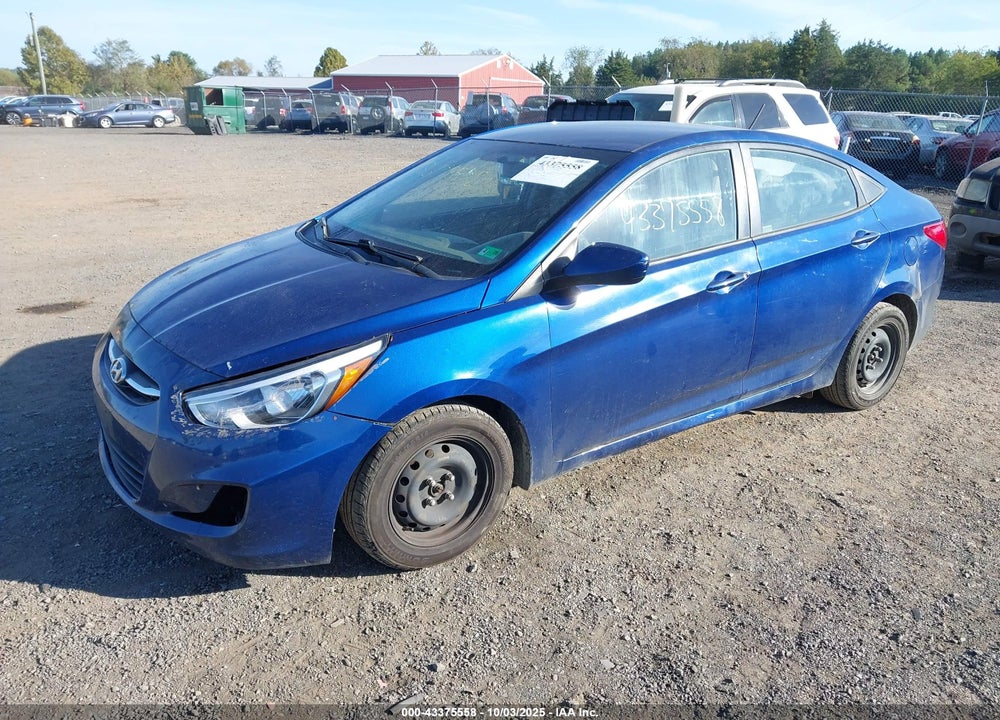 2015 HYUNDAI ACCENT VIN: KMHCT4AE9FU881767