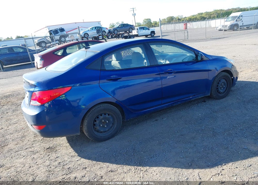 2015 HYUNDAI ACCENT VIN: KMHCT4AE9FU881767