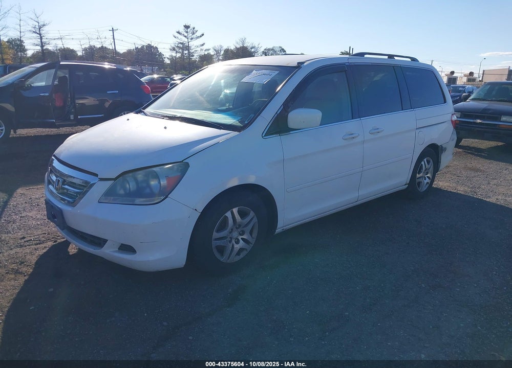 2005 HONDA ODYSSEY EX VIN: 5FNRL38455B410650
