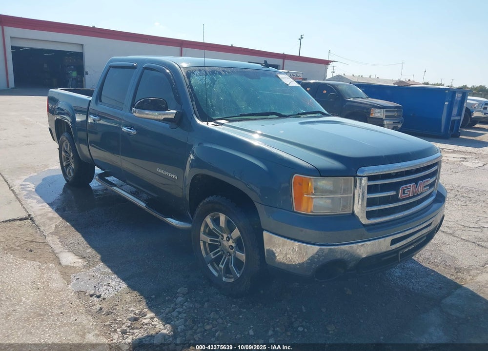 2012 GMC SIERRA 1500 SL VIN: 3GTP1UEA6CG197535