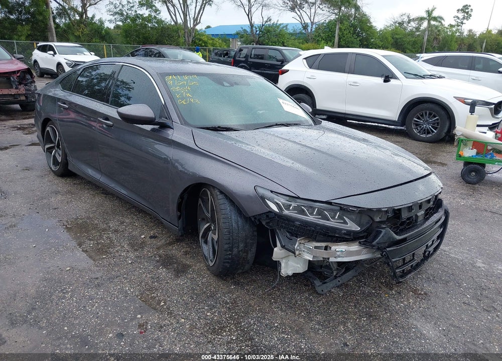 2018 HONDA ACCORD SPORT VIN: 1HGCV1F34JA218803