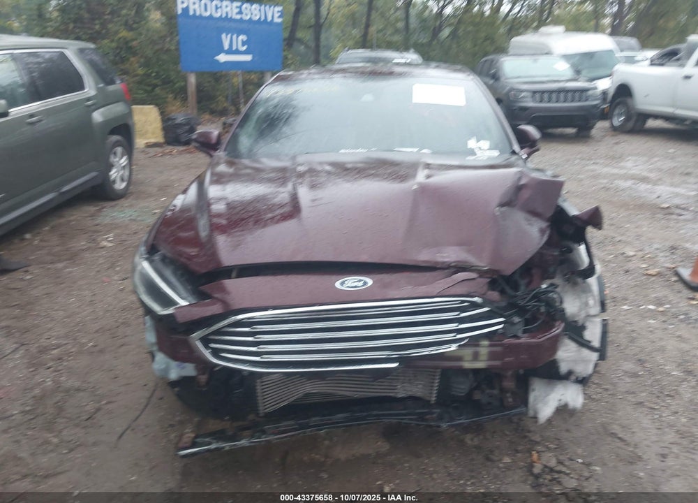 2017 FORD FUSION SE VIN: 3FA6P0T91HR156551