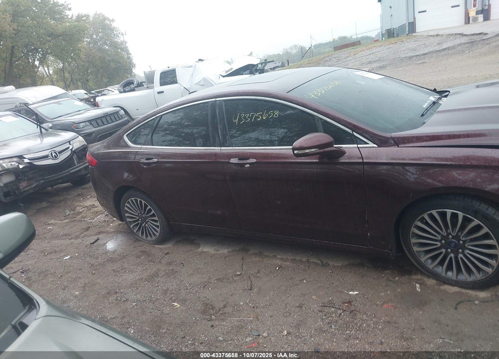 2017 FORD FUSION SE VIN: 3FA6P0T91HR156551