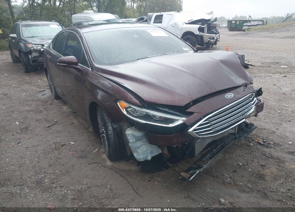 2017 FORD FUSION SE VIN: 3FA6P0T91HR156551