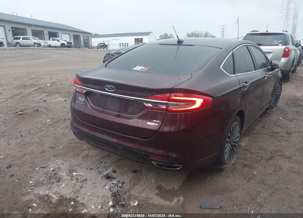 2017 FORD FUSION SE VIN: 3FA6P0T91HR156551